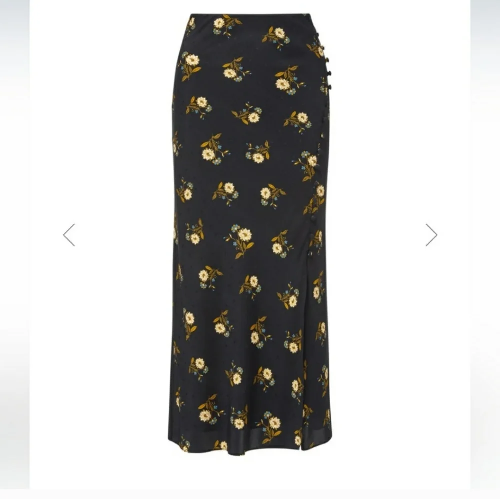 Veronica Beard Franconia Floral Skirt Size 4 - Picture 11 of 13